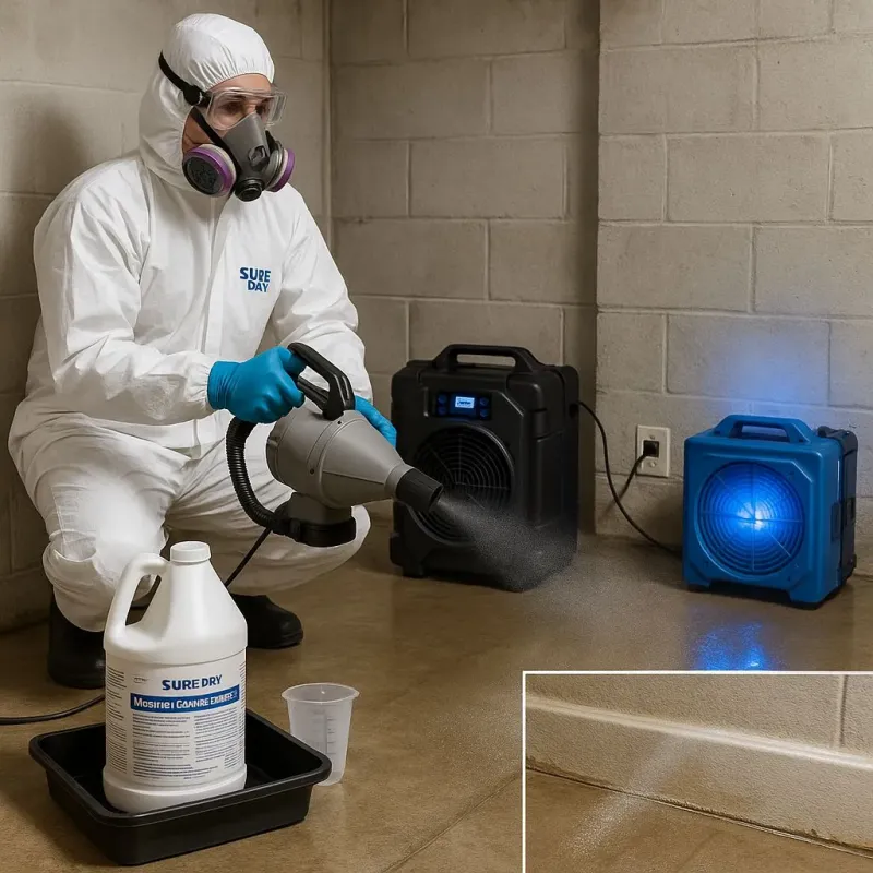 Sanitization and Odor Removal process in Arthur, IL